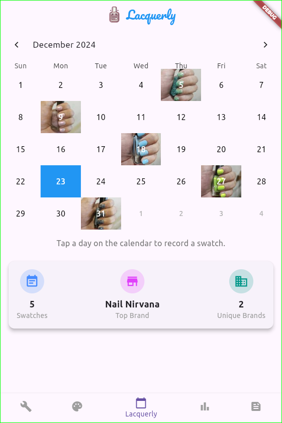 Calendar View